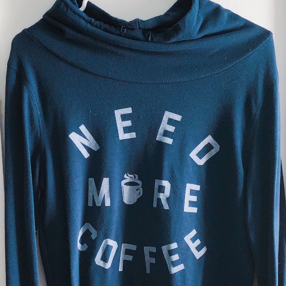 Coffee cowlneck